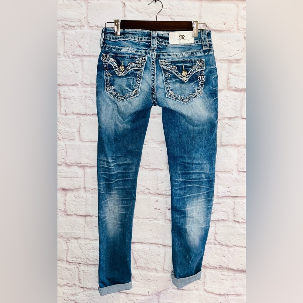MISS ME Signature Skinny Jeans sz 25 - Picture 3 of 10